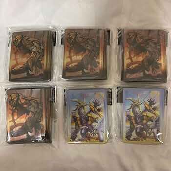 【希少】ゴールドロイヤルドラゴン 機械竜エスティタート 計6個セット スリーブ 71x2+4wWrzL._UF350,350_QL50_.jpg